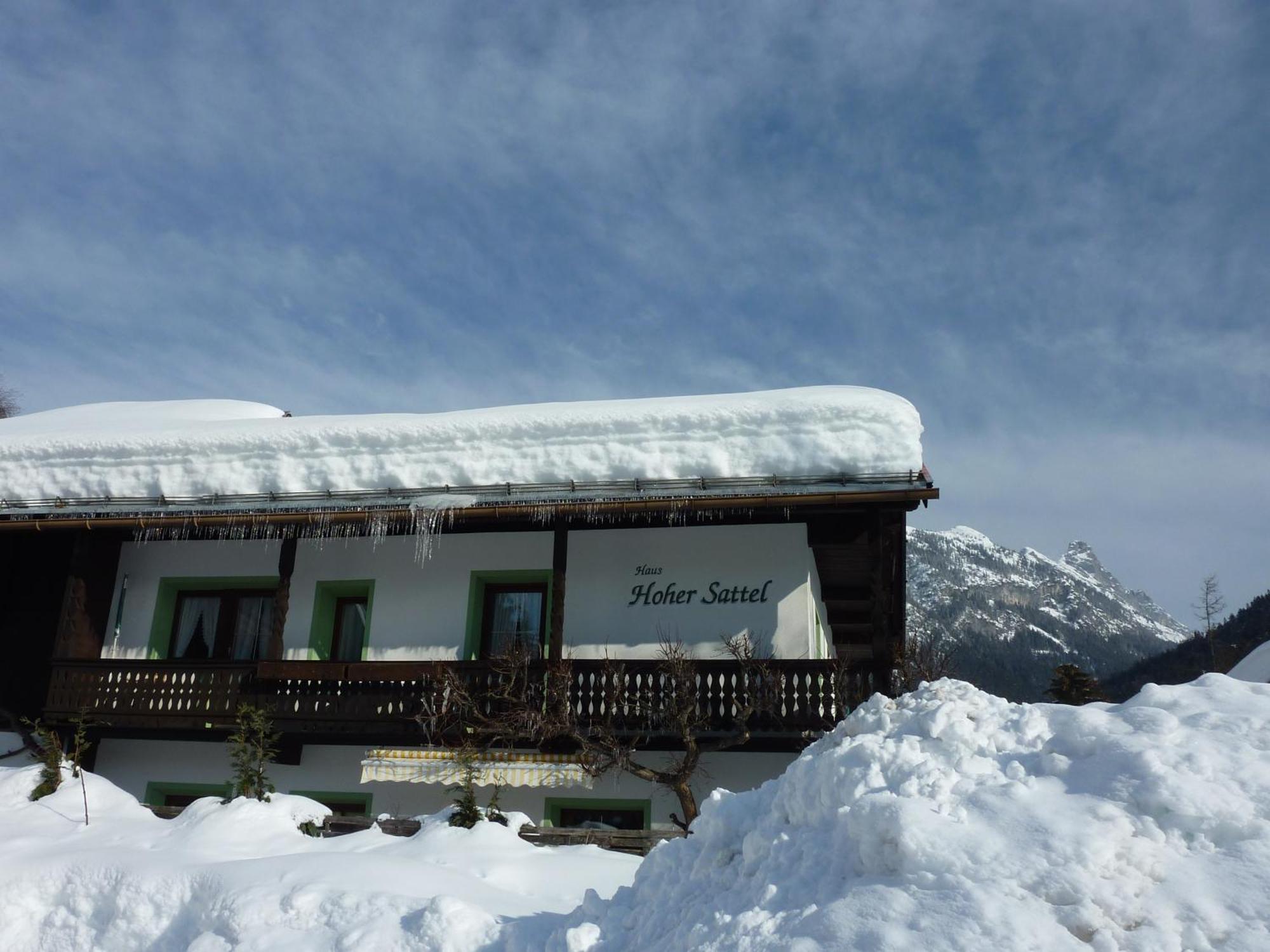 Appartement Haus Hoher Sattel à Leutasch Extérieur photo